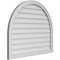 Ekena Millwork Round Top Surface Mount PVC Gable Vent w/ 2"W x 1-1/2"P Brickmould Frame, 38"W x 32"H GVPRT38X3202SN - alternate 5